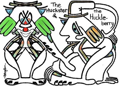 The Huckster & the Huckleberry
#bobogolem