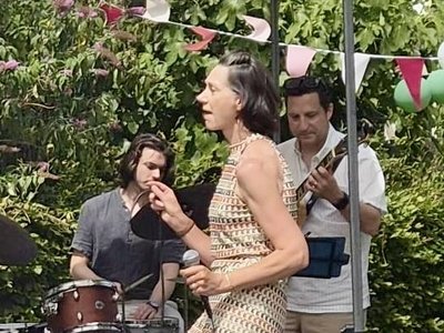 met Jazzy Essie bij Open Tuinen, Uitgeest juli 2026