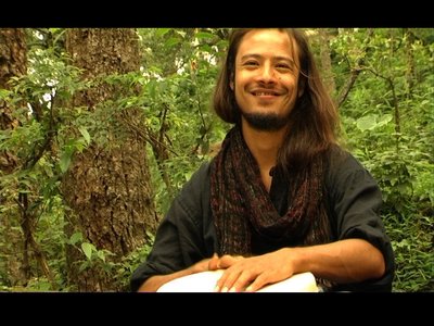 Flute Bansuri Binod katuwal Nepal. photo