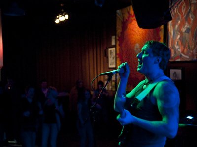 Live at the Top Hat - Photo by Matt Riley