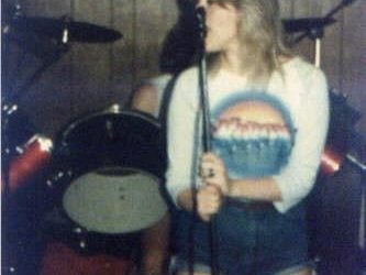 First band had a girl singer.