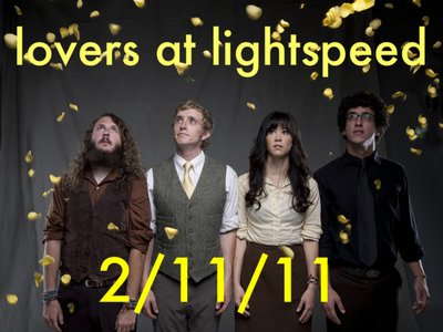 Lovers At Lightspeed (coming 2/11/11