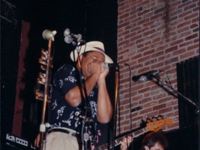 Backing Phil Wiggins at The Roxy in D.C. - 1990