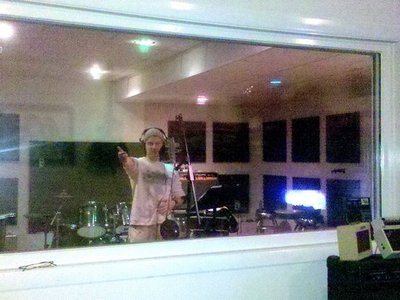 Recording with Larry Werner (voted Best Producer - 2010 LVMAs)