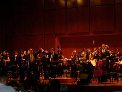 The Point Chamber Orchestra  Performing "Indigo Concerto" at the Parco della Musica (Rome)