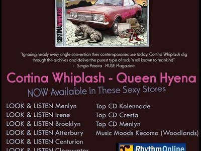 Queen Hyena in stores Now!