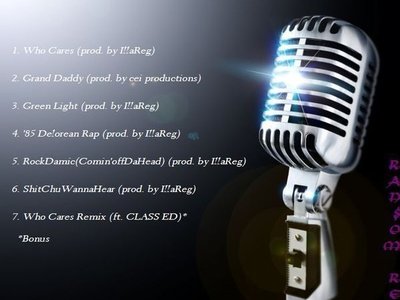 My Album "Just In Case Sumbody Cares" Available NOW! @ http://RanRegALSite.Com/ Download NOW!