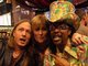  Bass players Steve Bailey and Bootsy Collins with Kat at NAMM Show