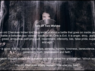 Tale of two wolves