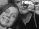 My sister and I...in the bathroom.