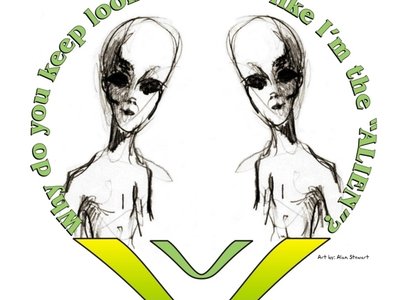 Alien T-Shirt Logo