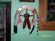 The Indian Medicine wheel I madeMy Love Helen ,out of cherry ,popular ,oak ,and purpleHeart ,and Wal