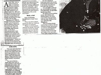 Zally- Sunday Herald