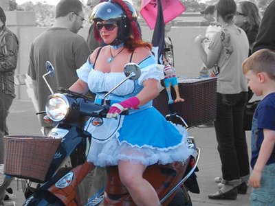 pirate scooter in kansas 2010 tour
