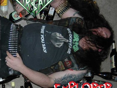 Boozing Maniacs (split 10" with Explorer 2010) green splatter (SOLD OUT) or black