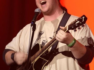 Performing at Battle of the Unsigned Artists (Wartburg College, Waverly, IA)