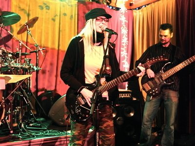 The New Cat Band! John Shield's on bass and Ryan Comiskey on drums, Me on guitar , Keys, and cello.