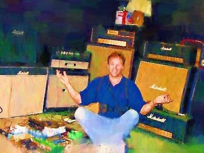 John Grounds, chillaxin' at home
