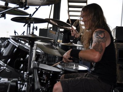 Zack Simmons at Ozzfest