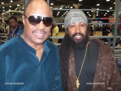 King Hopeton and Stevie Wonder - Los Angeles