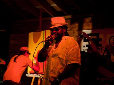 Mustafa Akbar of Nappy Riddem @ Night Fever V Show at the Scott Inn. Austin,TX. 9/18/10. John Pesina