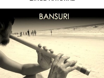 Flute Bansuri Binod katuwal Nepal. photo