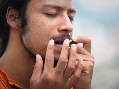 Flute Bansuri Binod katuwal Nepal. photo