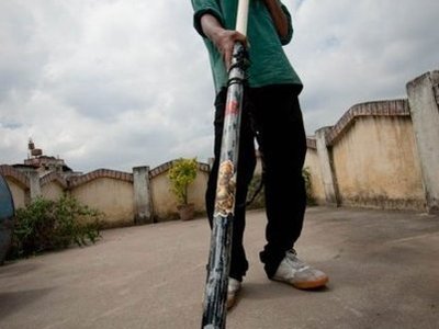 Flute Bansuri Binod katuwal Nepal. photo