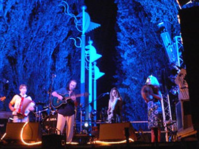 on tour in Italy 2006