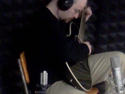 Xopher recording "Autumnal Sunrise"