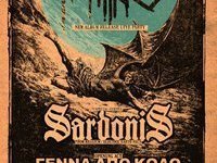 supporting Sardonis and Sun Of Nothing, 19/3/2011, Cult live stage, damage 5 euros