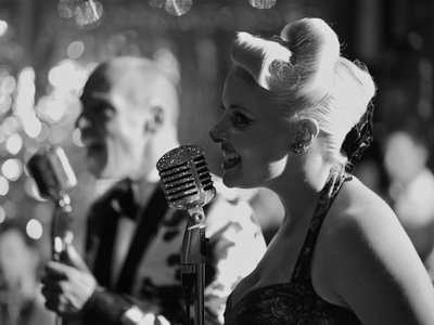 With The Black and White Big Band
