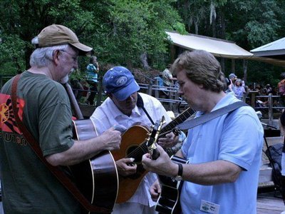 LARRY MANGUM, DAVID RUSSELL & WOODIE BERLIN
