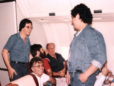 Na viagem para Fortaleza (CE) para participar do Festival Canto do Brasil 4 - Nov/1984