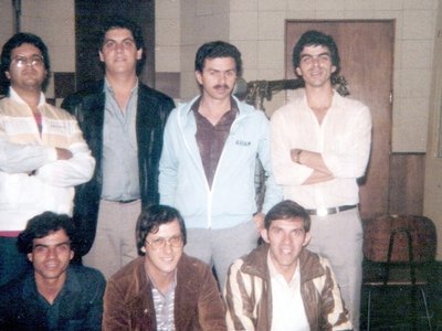 Na gravadora StÃºdio 5 em SÃ£o Paulo (SP) - Brasil, para gravaÃ§Ã£o do Ãlbum Acorda, Povo! Jun/1982