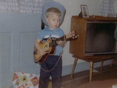 I started early. Thank God I lost the hat.
