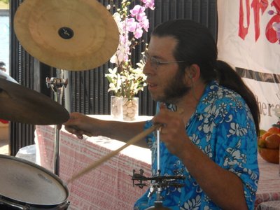 JOHNNY SLICK ON DRUMS