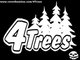 4Trees Logo Black
