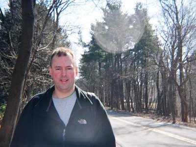 Tim and Log Cabin