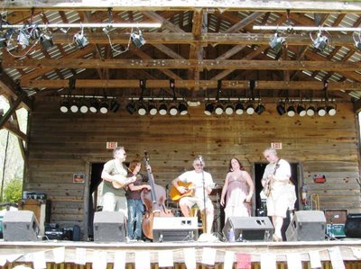 OVB Winning "Best New Band" at Shakori Hills 4.09