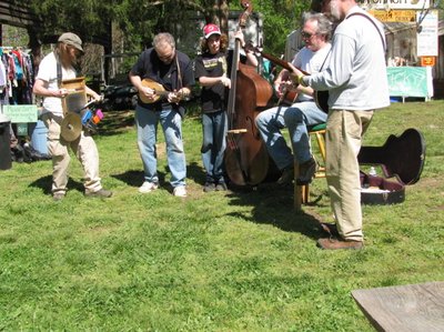 Jolly Rodger Sitting In at Shakori Hills Festival