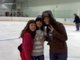 My sisters and I ice skating