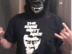 men's tee's M thru 3XL.  $10 + shipping. GET YOU APE ON!