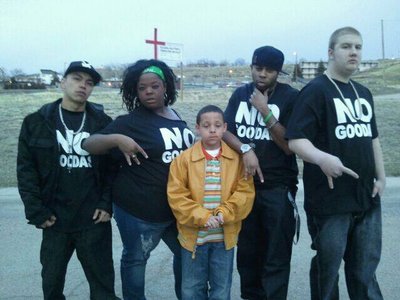 No Goodaz and JayJay after recording the Bedrock Remix.