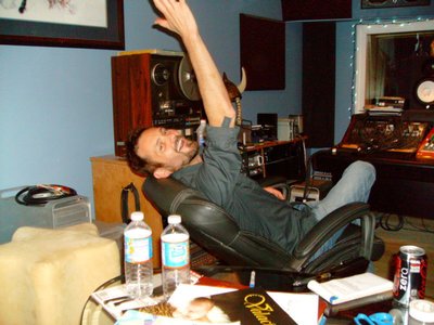 in the studio