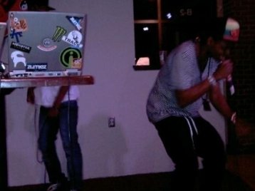 Doin my thing onstage