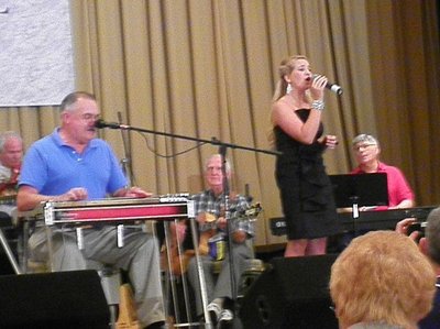 Bill Dopkins on Steel Guitar at the " International Steel Guitar Show"