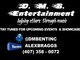 D.M.B. ENTERTAINMENT INC. UNSIGNED ARTIST SHOWCASES/OPEN MICS IN YOUR AREA