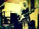 Rockin out on the bass with my band The Mayor's Wife!