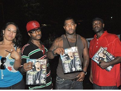 At 2010 Tupac Birthday Celebration at TASF.org in Atlanta with Ozone & Gorilla Zoe